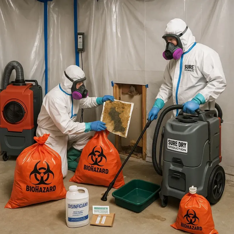 Contaminated Water Handling Protocols process in Woodbury, NY
