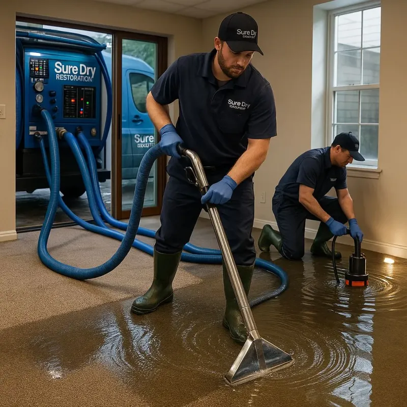 Water Extraction and Removal process in Woodbury, NY